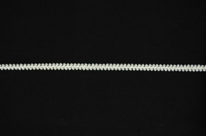 Hovedbilde Løkkeagraman 10 mm sølv/sort