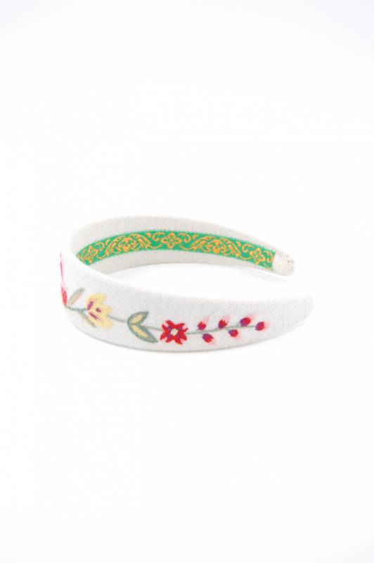 Hårbøyle Graffer hvit