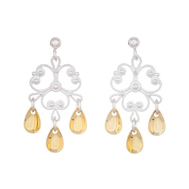 Ørepynt filigran heng, enkel