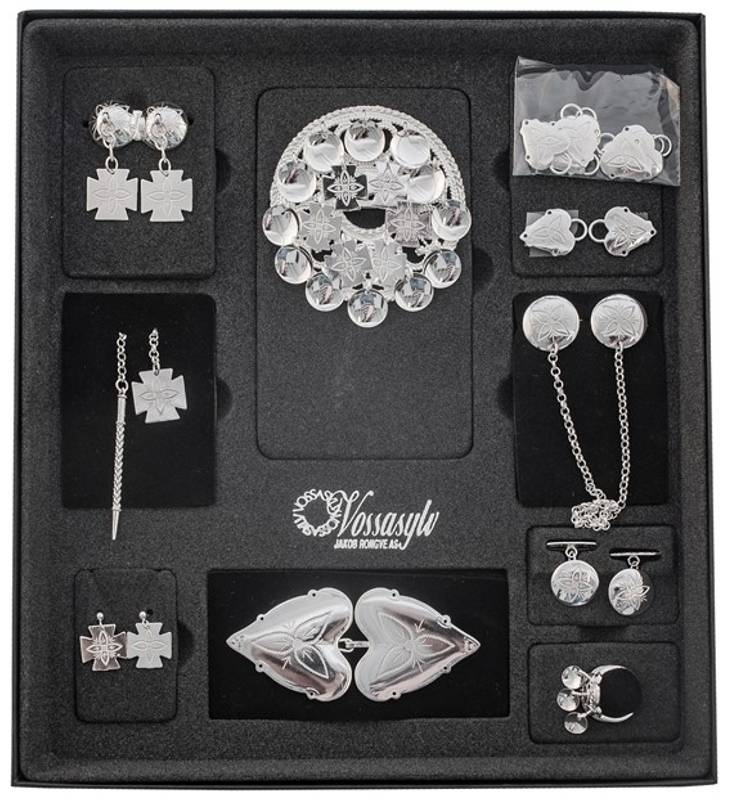 Rogaland gravert sølvpakke