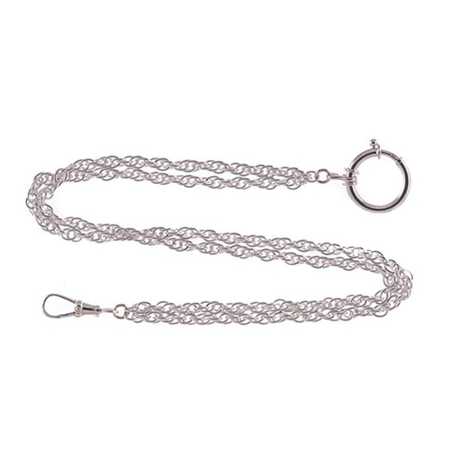 Hovedbilde Klokkekjede dobbel, hvit