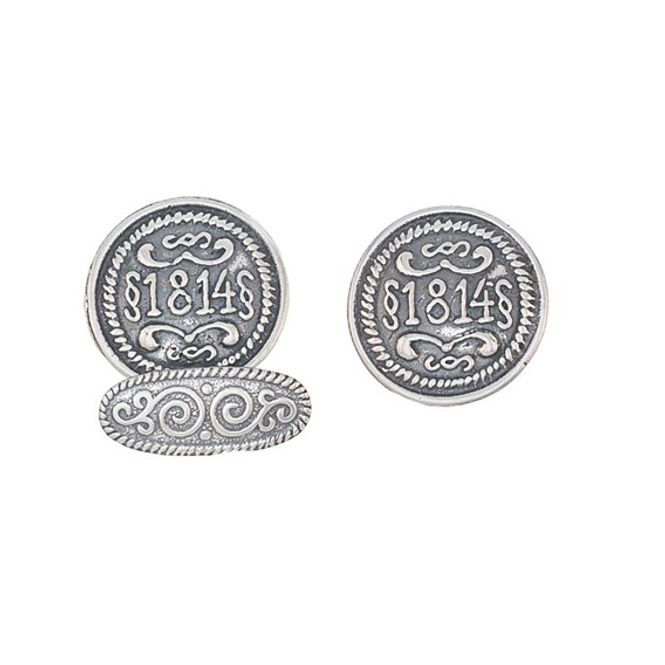 Hovedbilde Mansjettknapper Eidsvoll, oksidert