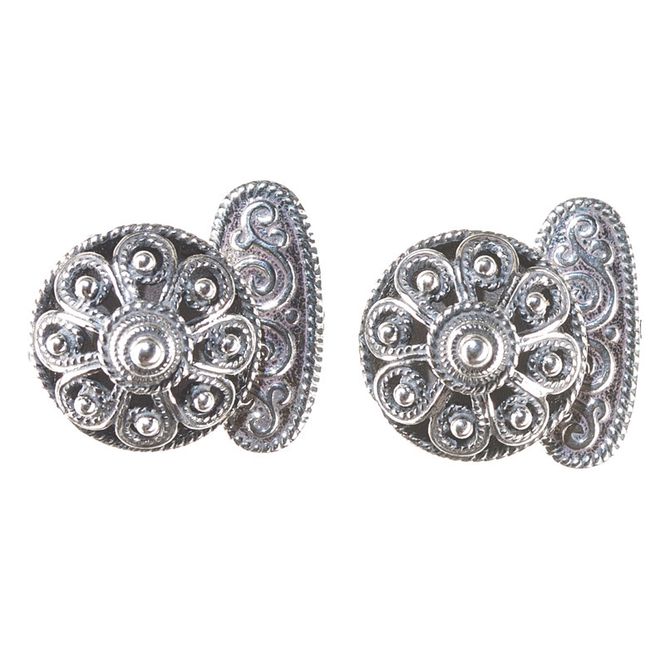 Hovedbilde Mansjettknapper Telemark oksidert