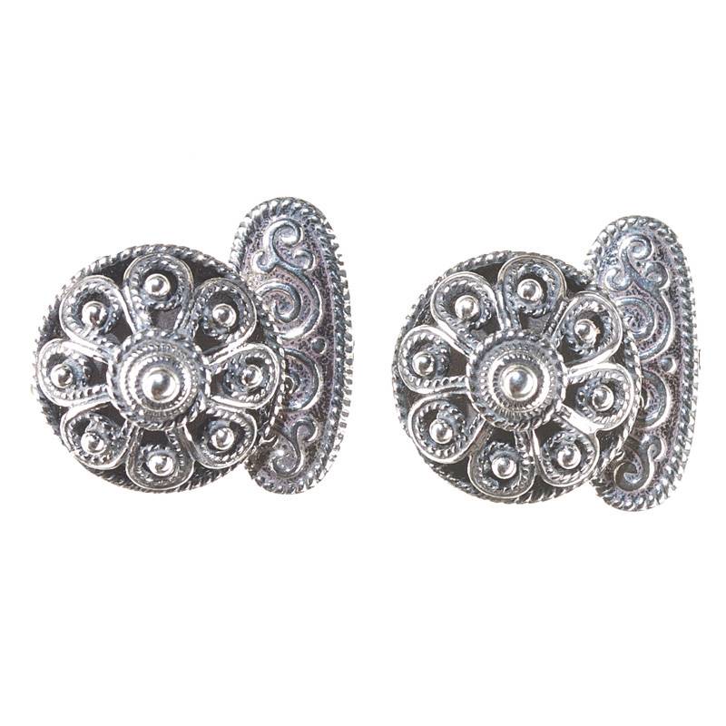 Mansjettknapper Telemark oksidert