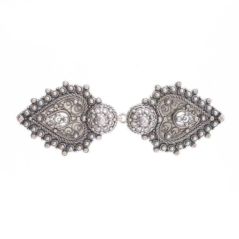 Trøyespenne 12 cm Telemark oksidert nål