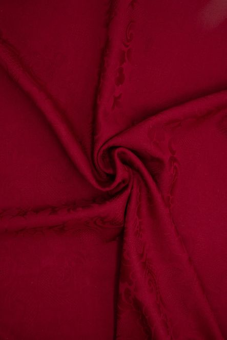 Hovedbilde Ulldamask klassisk mørk rød 